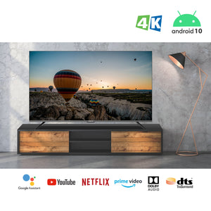 METZ 138 cm (55 Inch) 4K UHD Smart Certified Android TV M55G3